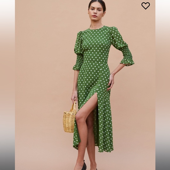 NWT Reformation Carolena frolic dress size 0 - Picture 4 of 4